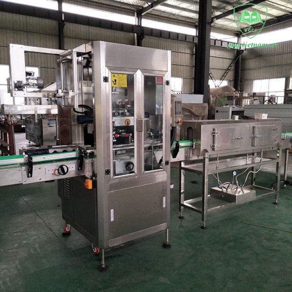 Máy phóng nhãn co màng tự động – Bán máy phóng nhãn màng co tốt nhất